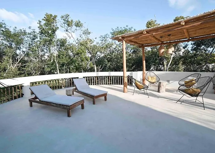 Casa Kuk, Stylish, At 5 Min, Pool, Concierge Villa Tulum