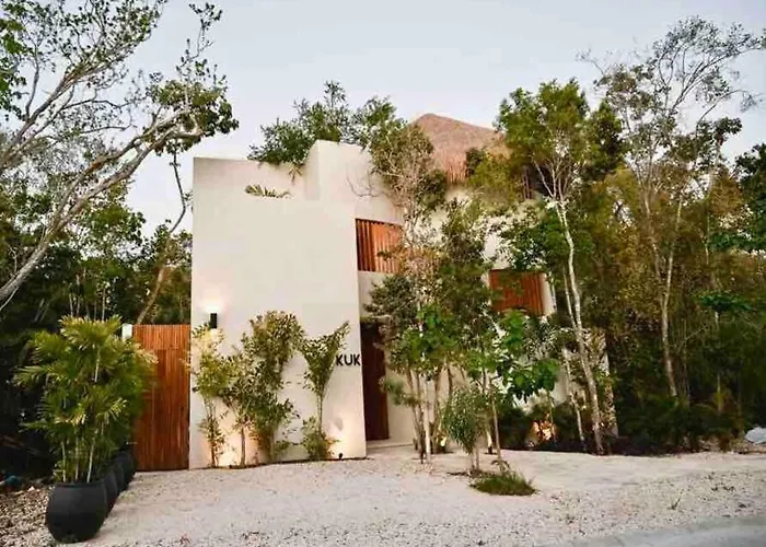 Casa Kuk, Stylish, At 5 Min, Pool, Concierge Tulum